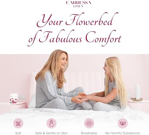 Carressa Linen 100 Egyptian Cotton Pillow Cases Set of 2