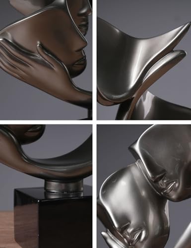 Abstract Lover Sculpture - Modern Arts Figurine 106 Inch