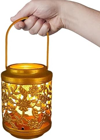 Hand Shape Candle Holder Metal Art Decor Stand
