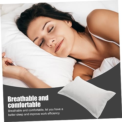 2pcs Solid Gray Microfiber Pillow Cases with Zippered Design
