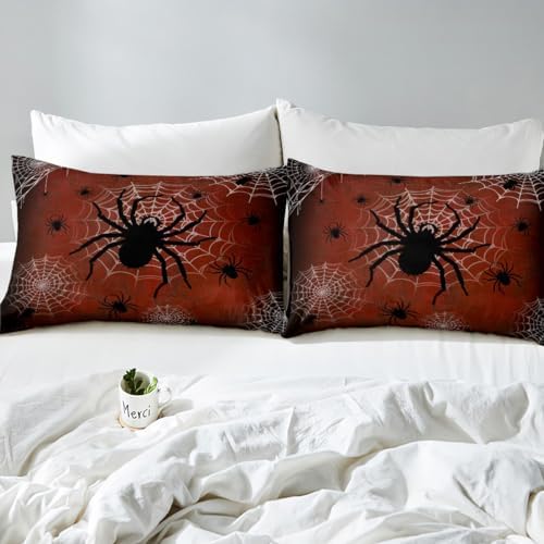 Castle Fairy Halloween Spider Sheet Set Twin Size 1