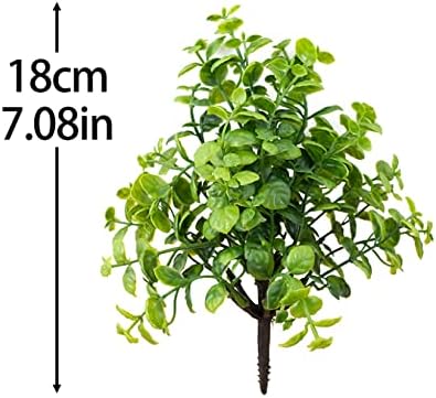 2 Pcs 7 Inch Fake Eucalyptus Stems for Decor