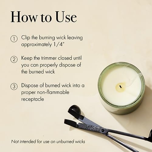 LAFCO New York 2-in-1 Wick Trimmer Snuffer