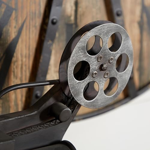 Deco 79 Vintage Camera Sculpture Black 14x4x19