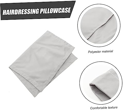 HEALLILY 2Pcs Grey Pillowcases for Comfort and Protection