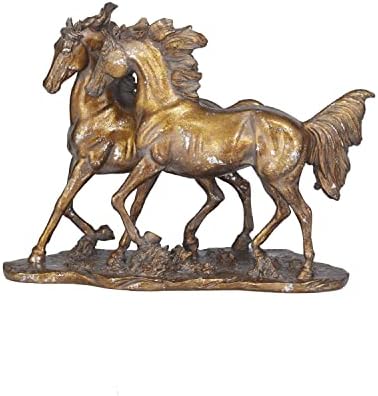 Deco 79 Bronze Horse Sculpture Home Decor Statue