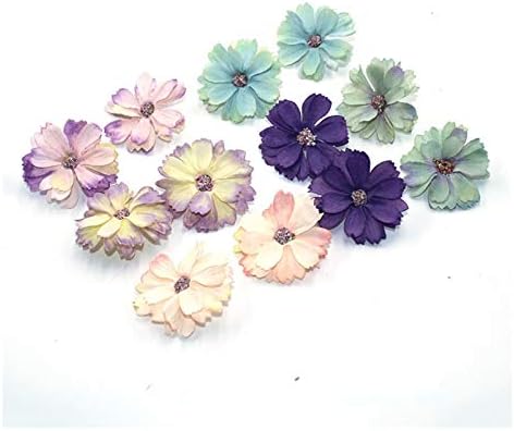 HANRUO 50 Pieces Daisy Flower Head Artificial Decorations