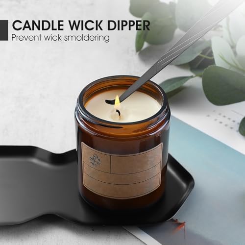 3-in-1 Candle Accessory Set Black Stainless Steel