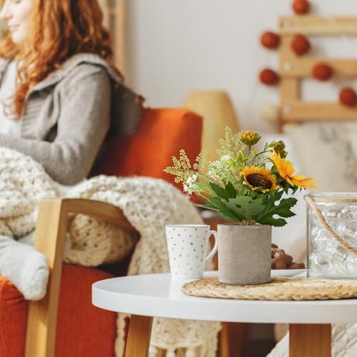 ucky Artificial Sunflower Set of 2 for Home Dcor