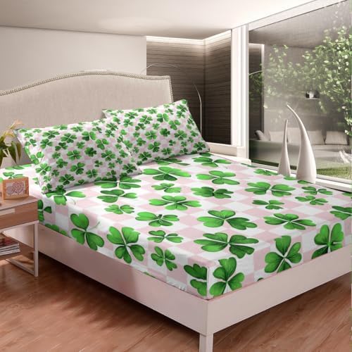 Castle Fairy St Patricks Day Twin Sheet Set 1