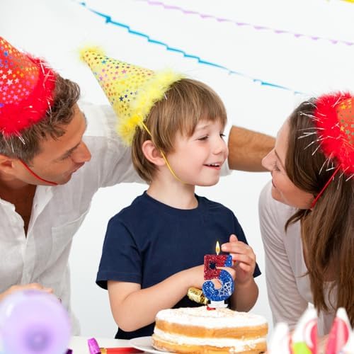 WQINX Spider Web Birthday Candles for Kids Party Decor