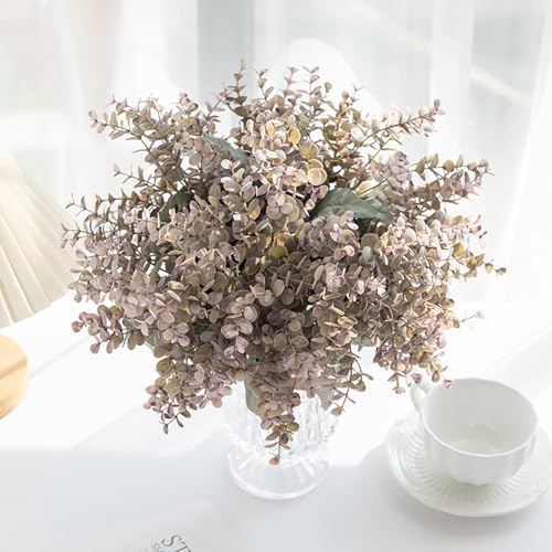 3PCS Artificial Eucalyptus Plants for Wedding Home Office Decor