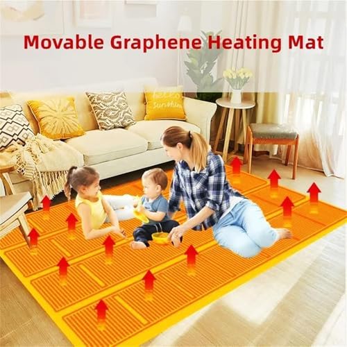WSNCXFW Graphene Heated Floor Rug 200400cm