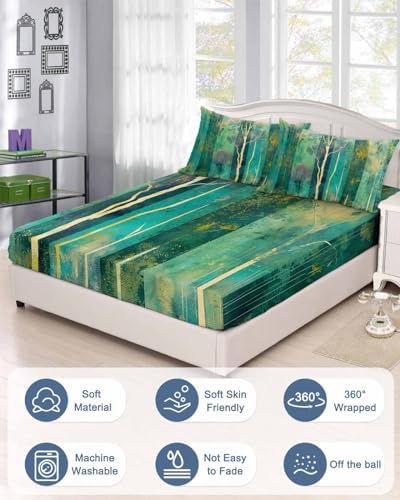 Chees D Zone Queen Fitted Sheet Deep Pocket Bed Set