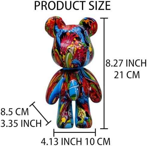 Coniuty Resin Bear Statue Home Decor