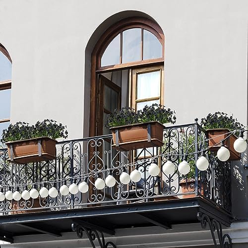 15 Bundle Artificial Orchids UV Resistant Outdoor Decor Black
