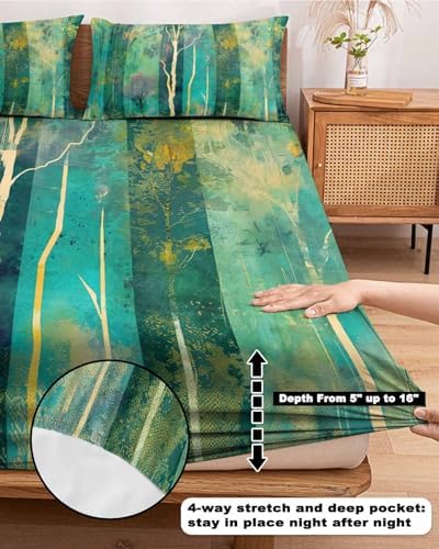 Chees D Zone Queen Fitted Sheet Deep Pocket Bed Set
