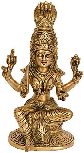 AONA Mariamman Goddess Durga Brass Statue