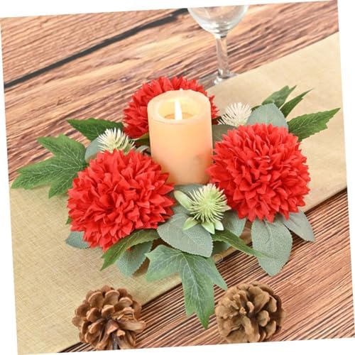 MAGICLULU Candle Ring Wreath for Wedding and Home Decor