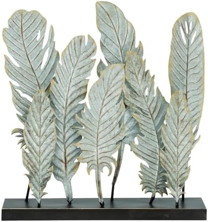 Deco 79 Gray Iron Bird Sculpture Statues