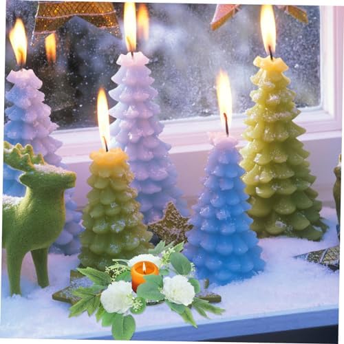 Alipis Pink Artificial Flower Garland Candle Holder 1