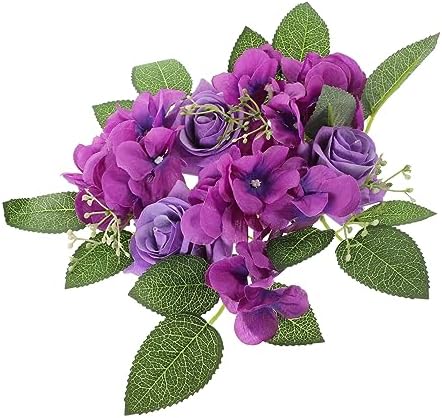Garneck Floral Candle Ring for Pillar Decor