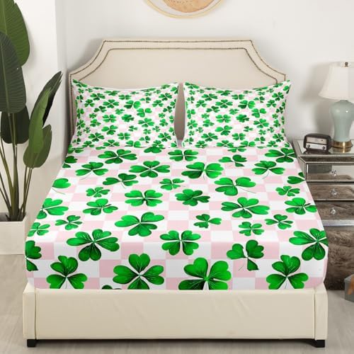 Castle Fairy St Patricks Day Twin Sheet Set 1