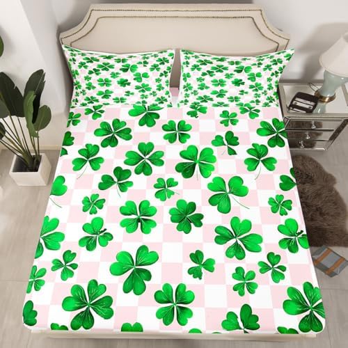 Castle Fairy St Patricks Day Twin Sheet Set 1