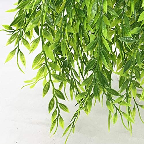 PASYOU Artificial Willow Faux Ivy 8 Pack UV Resistant 1
