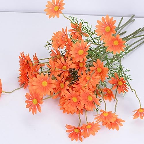 OUKEYI Artificial Daisy Flowers 12 Bundles UV Resistant