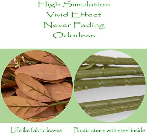 JD Artificial Branch Fall Foliage 6pcs for Decor