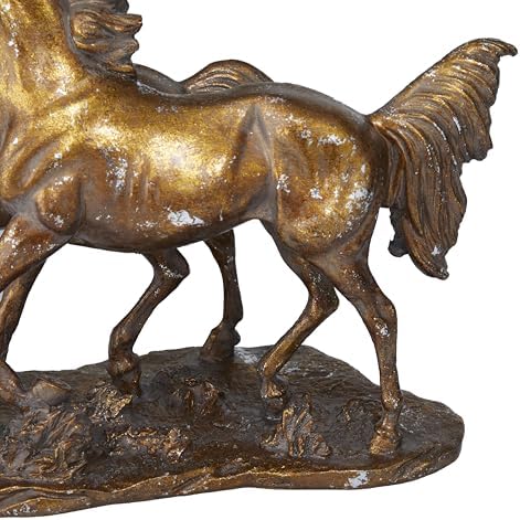 Deco 79 Bronze Horse Sculpture Home Decor Statue