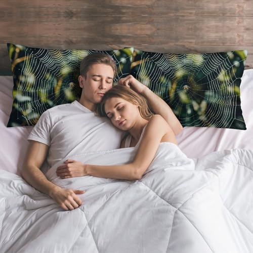 NWGHM Pillowcase with Zipper Breathable Cooling Soft Protector
