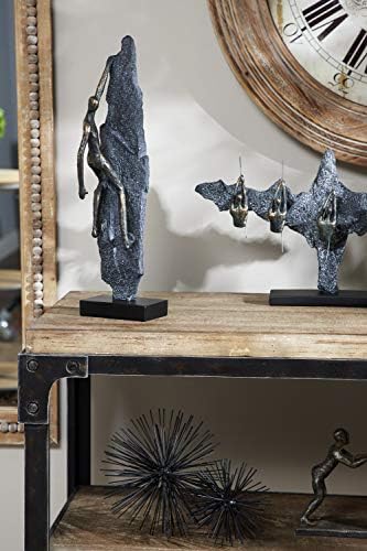 Deco 79 Bronze Polystone Statue Sculpture