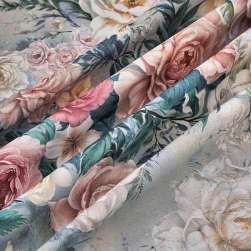Huborise 100 Cotton Floral Pillowcases Set of 2 1929