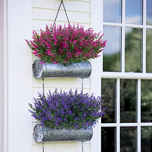 ArtBloom 24 Bundles Artificial Lavender Faux Flowers