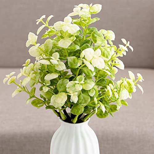 2 Pcs 7 Inch Fake Eucalyptus Stems for Decor