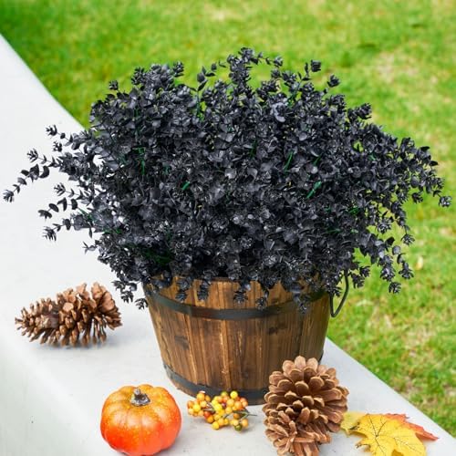 Ivydale Halloween Artificial Flowers Outdoor 12 Bundle