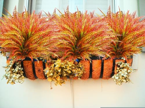 22 pcs UV Resistant Artificial Plants Outdoor Set