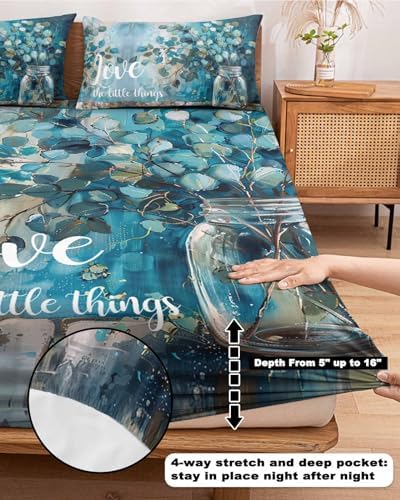 Chees D Zone King Fitted Sheet Deep Pocket with Elastic