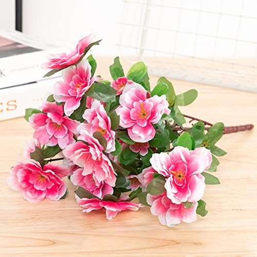 Artificial Rhododendron Pink Exquisite Non-Fading 1