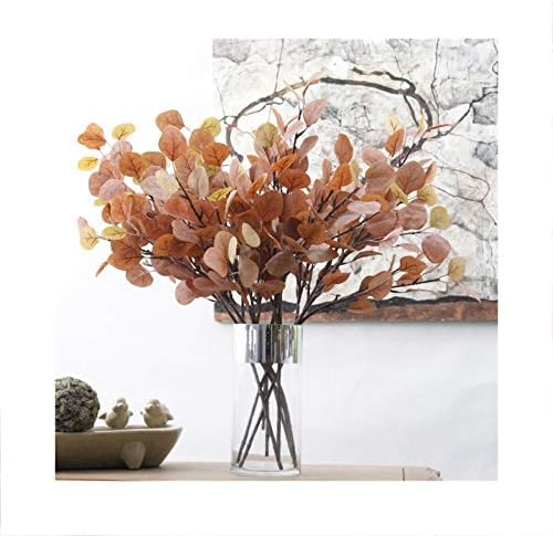 HANRUO Artificial Eucalyptus Leaves Wedding Decor