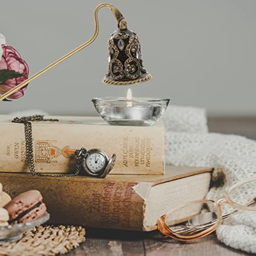 ARTIBETTER Candle Snuffer Flame Extinguisher Bell Metal