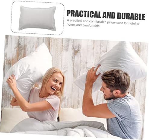 Luxshiny Upgrade Solid Grey Pillowcase Set 2 Pieces 1