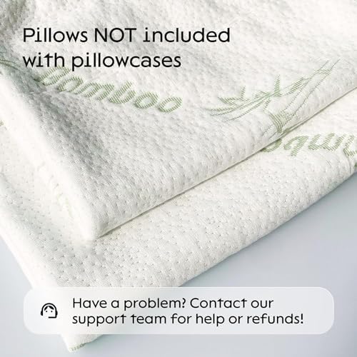 Niagara Sleep Solution 100 Waterproof Pillow Protectors Queen 20x30 2 Pack