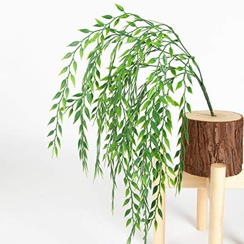 PASYOU Artificial Willow Faux Ivy 8 Pack UV Resistant 1