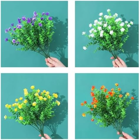 WHYLE Artificial Flower White Home Decor