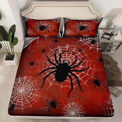Castle Fairy Halloween Spider Sheet Set Twin Size 1