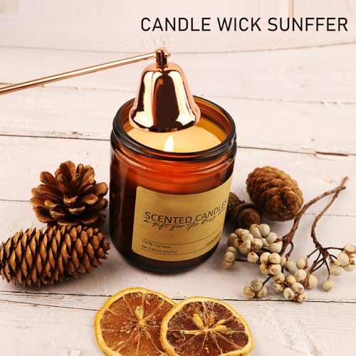 KOAKOMI 4 in 1 Candle Accessory Set Rose Golden