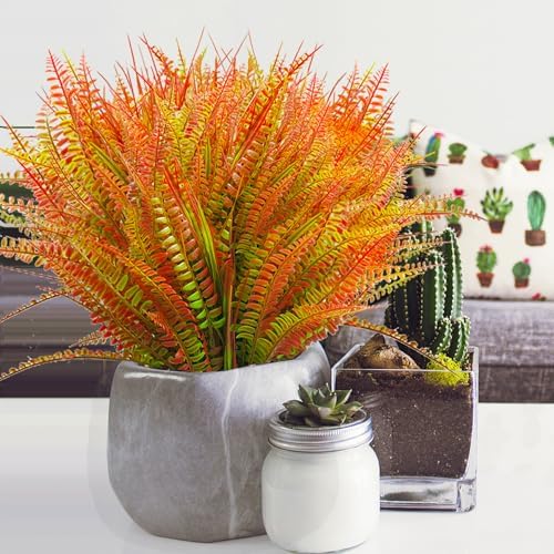 22 pcs UV Resistant Artificial Plants Outdoor Set